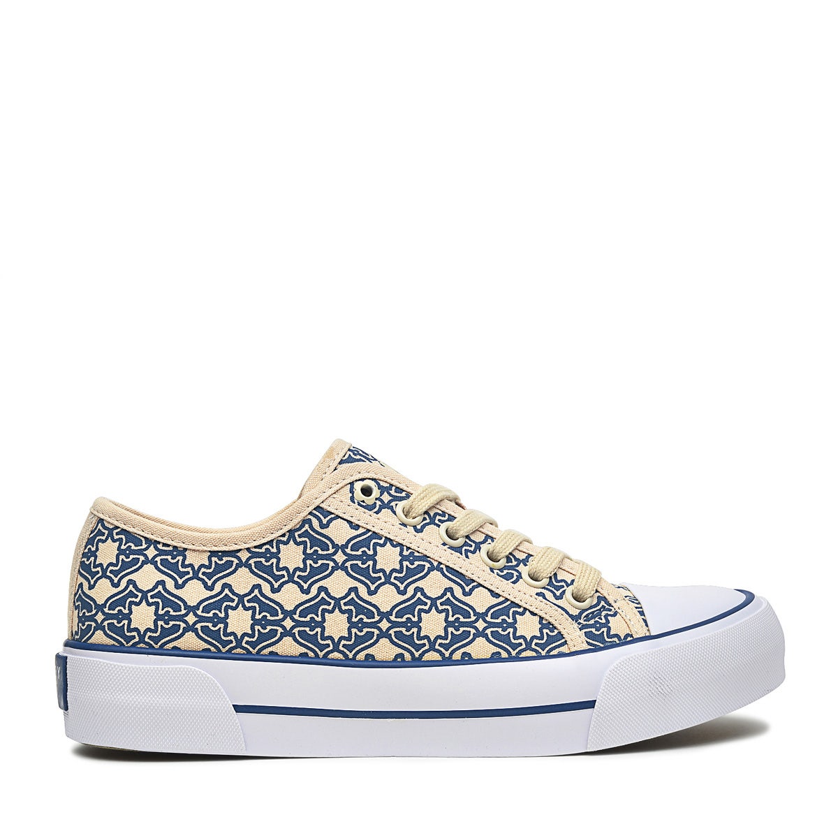 HATTON LOW HEIRLOOM PRINT WHITE