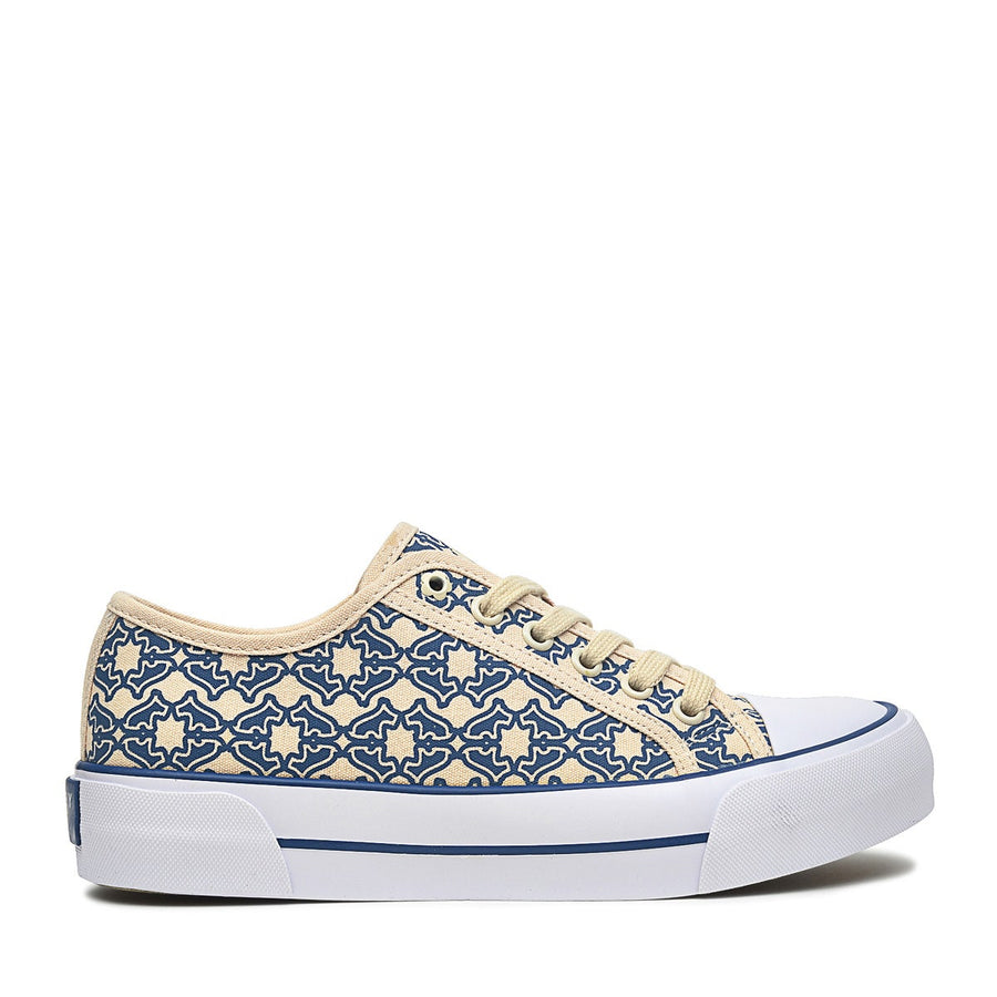 HATTON LOW HEIRLOOM PRINT WHITE