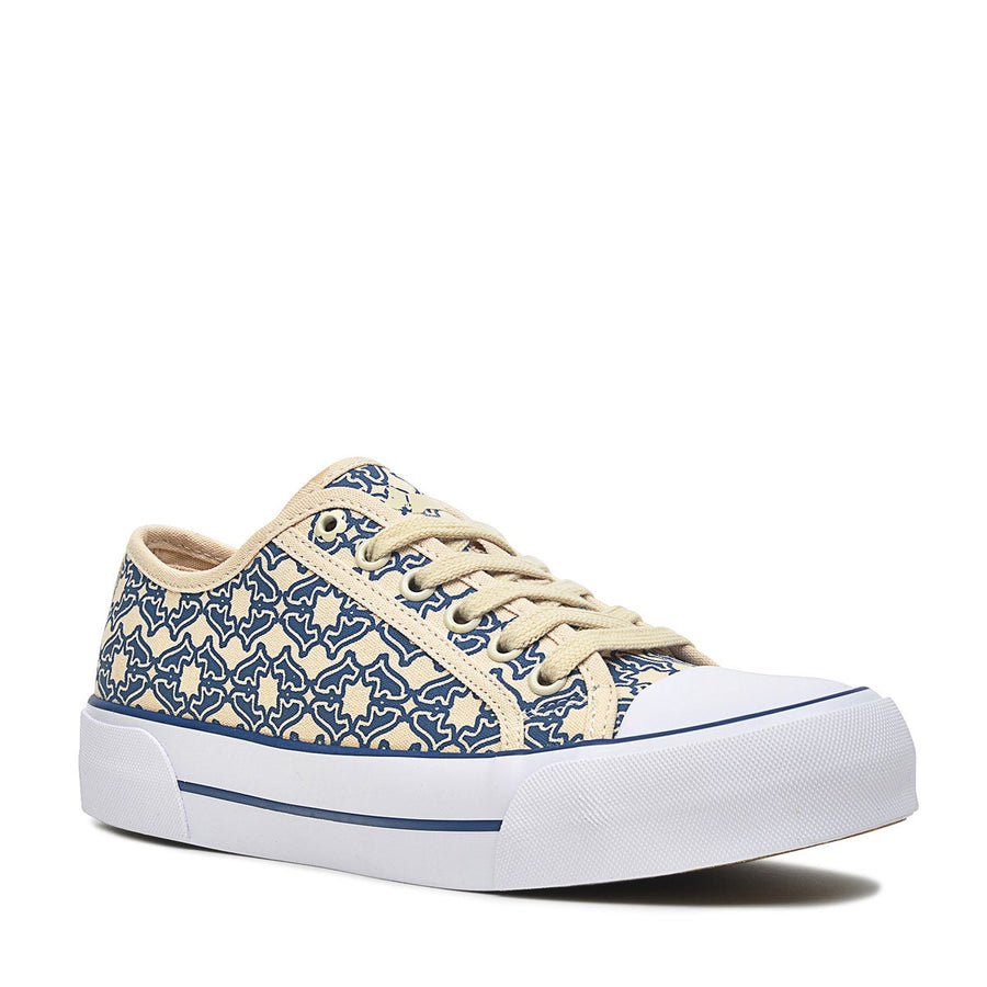 HATTON LOW HEIRLOOM PRINT WHITE
