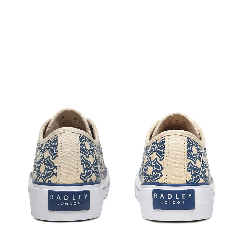 HATTON LOW HEIRLOOM PRINT WHITE