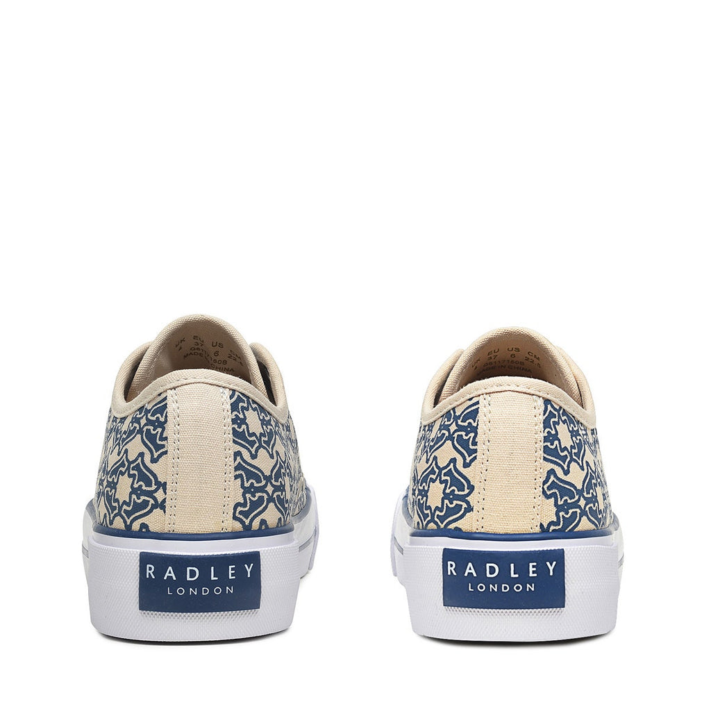 HATTON LOW HEIRLOOM PRINT WHITE