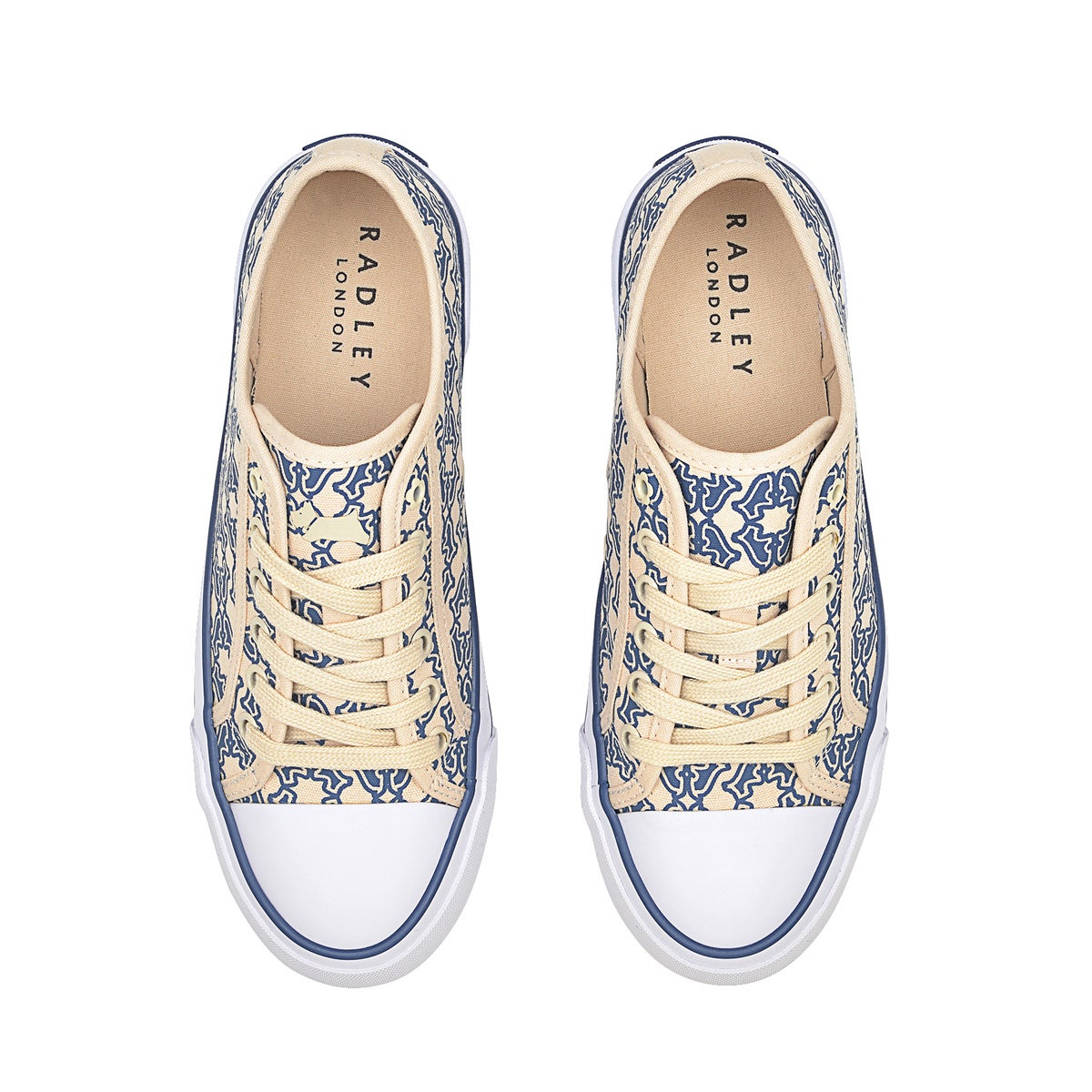 HATTON LOW HEIRLOOM PRINT WHITE