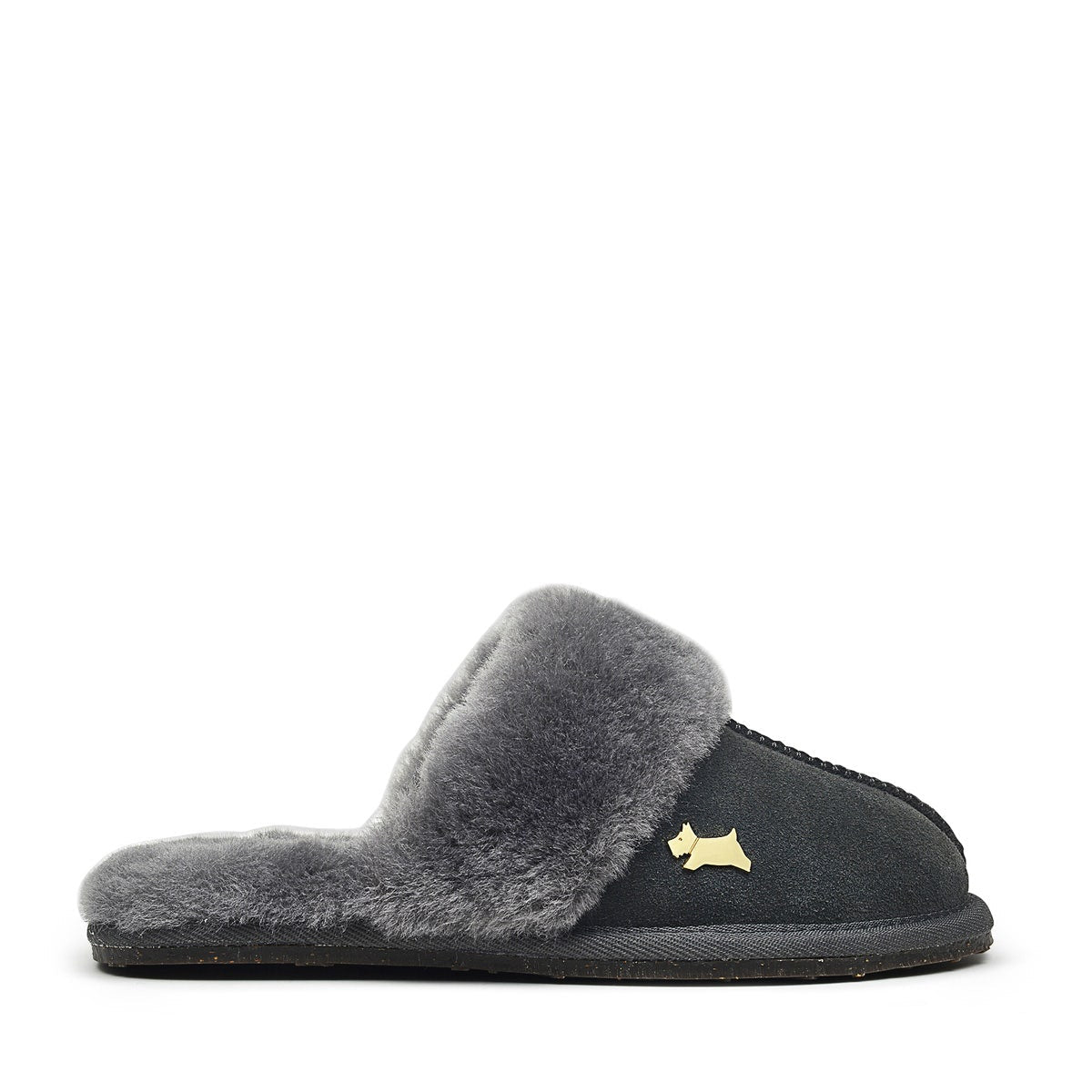 CHELSEA CREEK SHEARLING MULE GREY