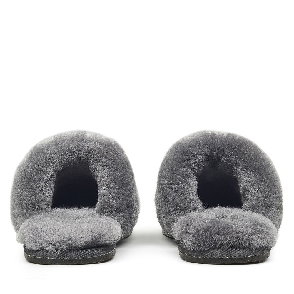 CHELSEA CREEK SHEARLING MULE GREY