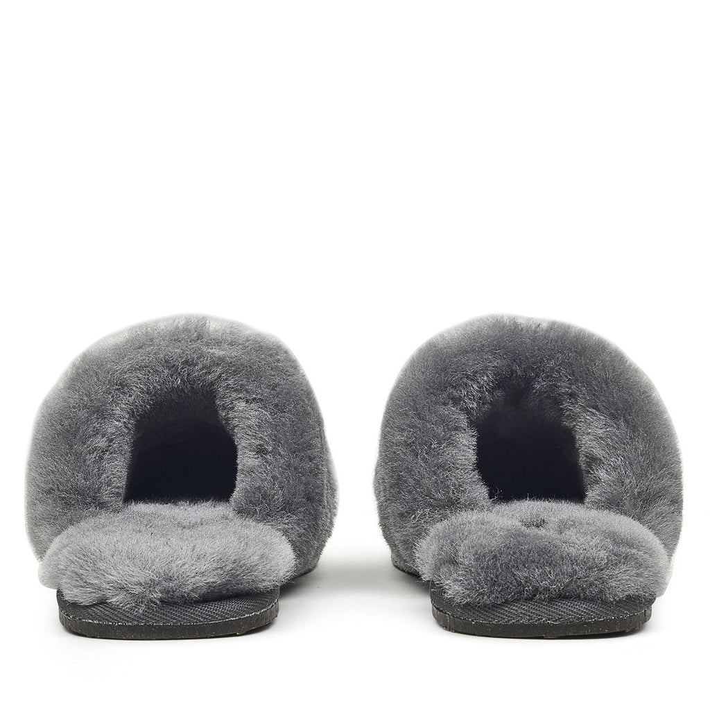 CHELSEA CREEK SHEARLING MULE GREY