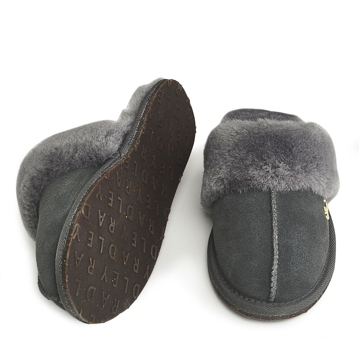 CHELSEA CREEK SHEARLING MULE GREY