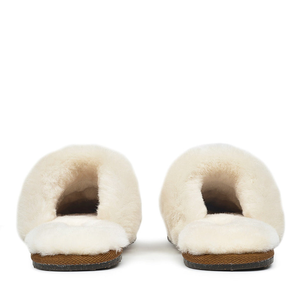 CHELSEA CREEK SHEARLING MULE TAN