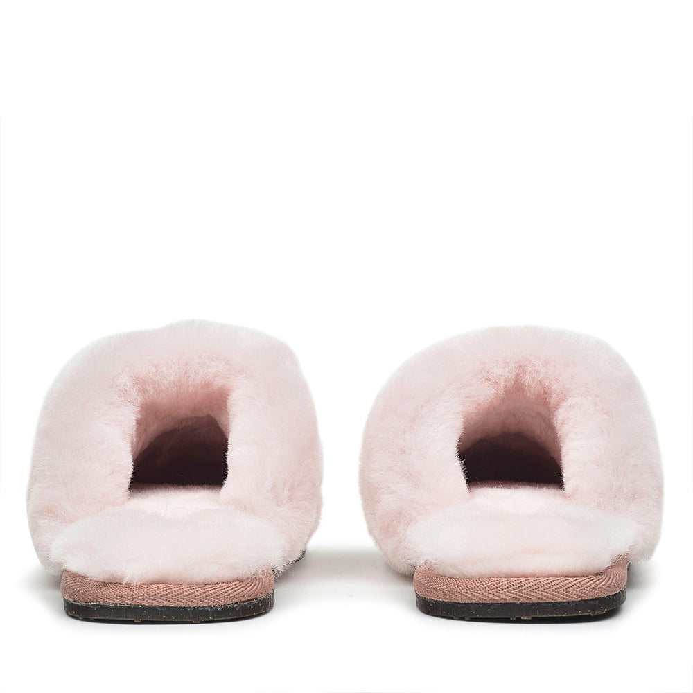 CHELSEA CREEK SHEARLING MULE PINK