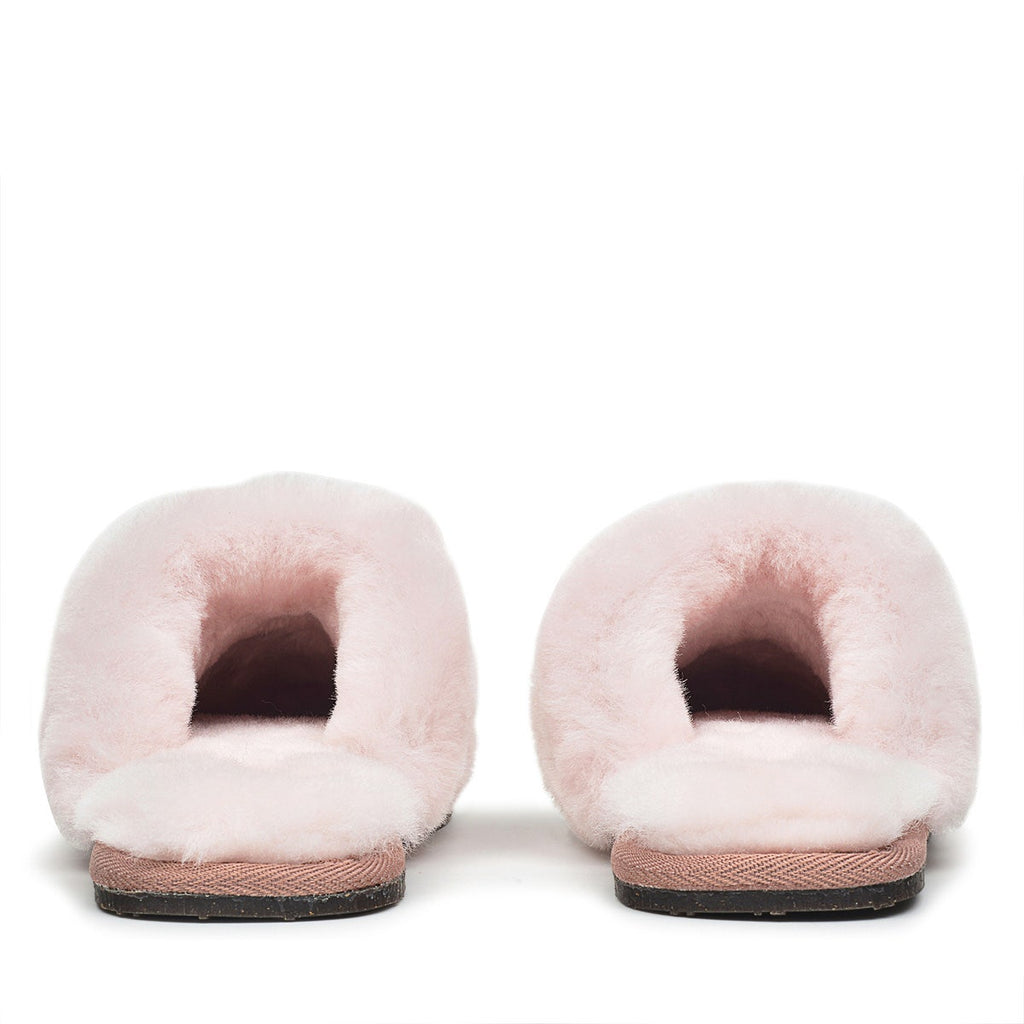 CHELSEA CREEK SHEARLING MULE PINK