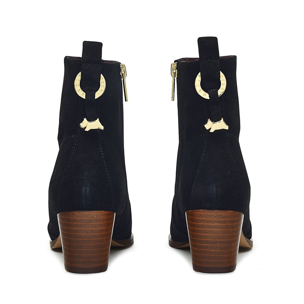 New Row UK 3 / EUR 36 Leather Jeans Boot in Black  -  Q6948001A