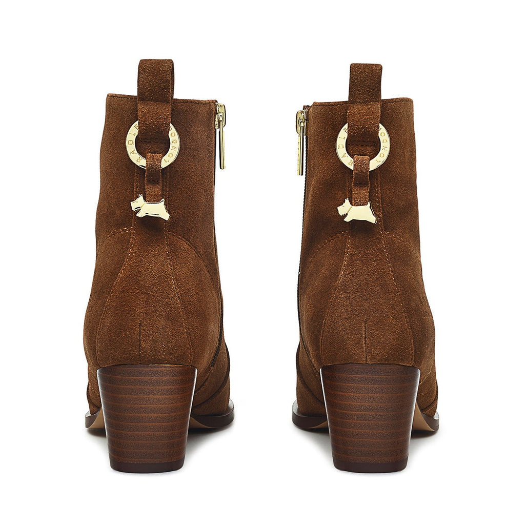 New Row UK 3 / EUR 36 Leather Jeans Boot in Tan  -  Q6948217A