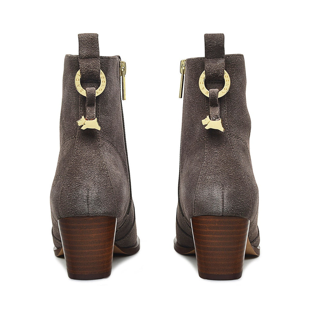 New Row UK 3 / EUR 36 Leather Jeans Boot in Taupe  -  Q6948251A