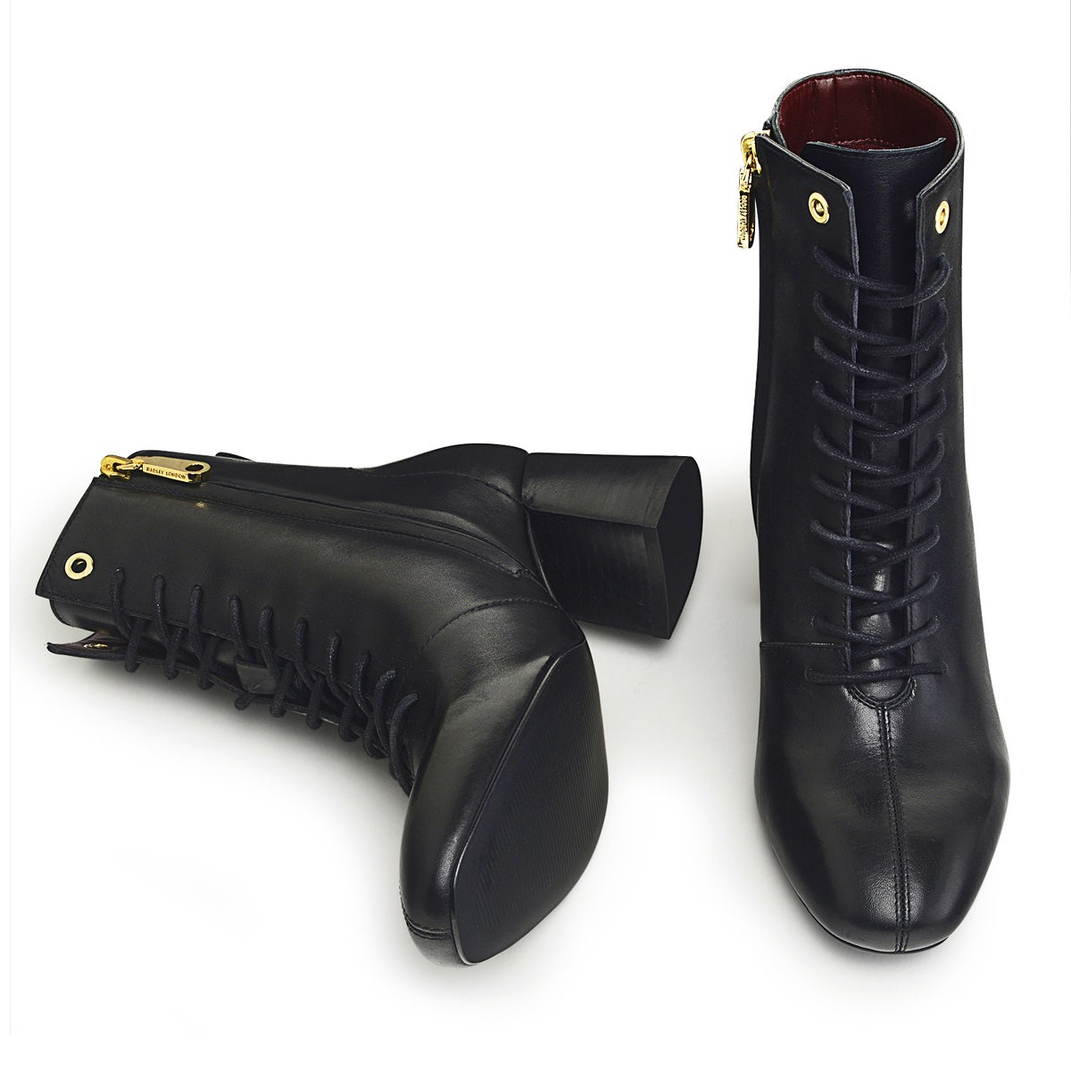 VICTORIA TERRACE LACE BOOT BLACK