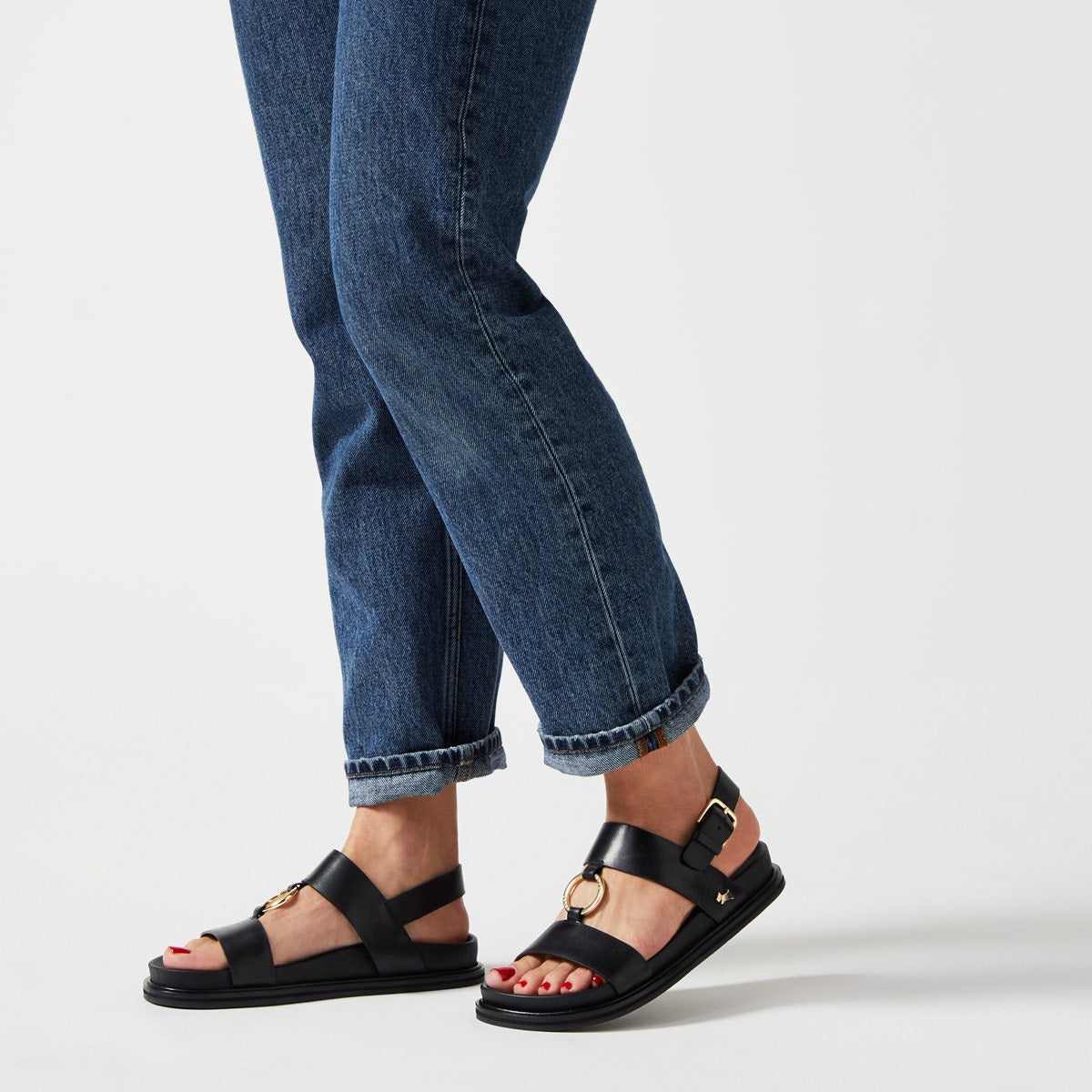 BURY WALK LUXE FOOTBED BLACK