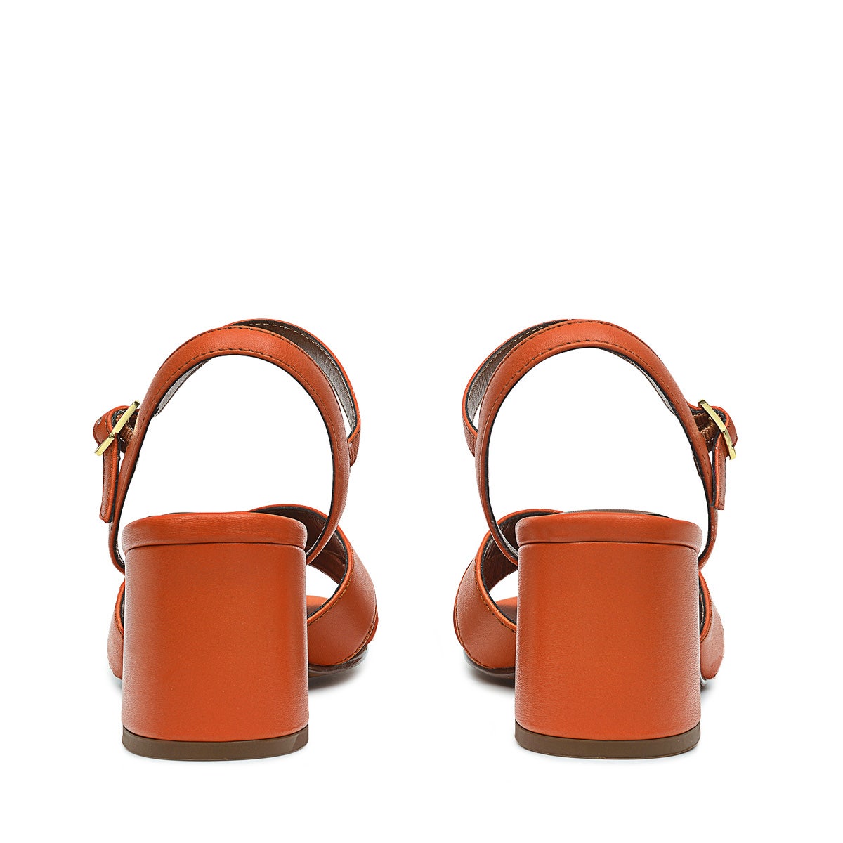 CHERRY GARDEN PIER CROSSOVER BLOCK HEELED SANDAL SUNDIAL