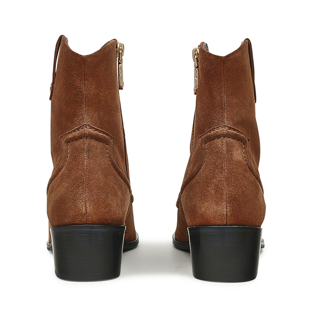 FARRIER WALK - SUEDE WESTERN BOOT TAN