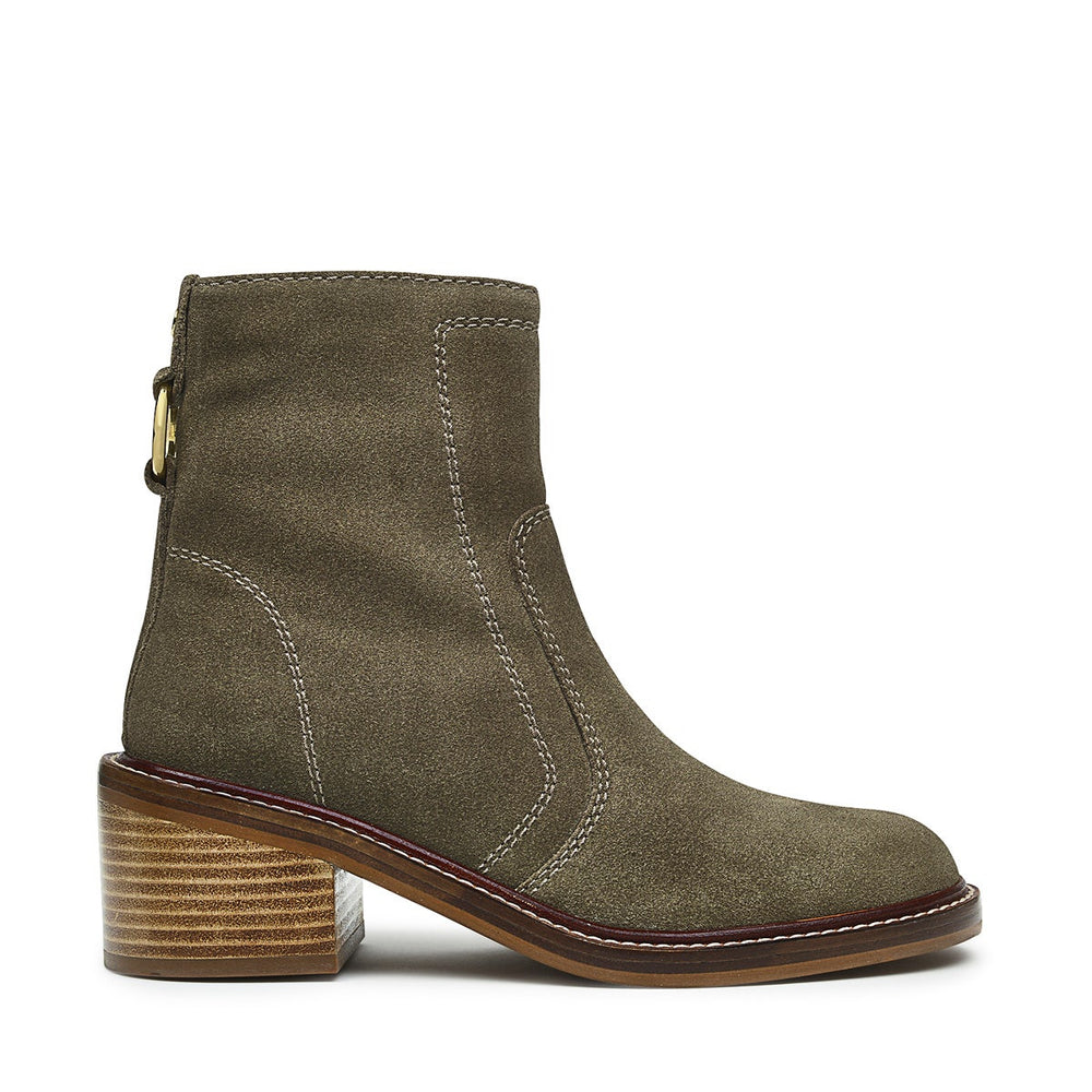 NEW STREET - SUEDE JEANS BOOT TAUPE