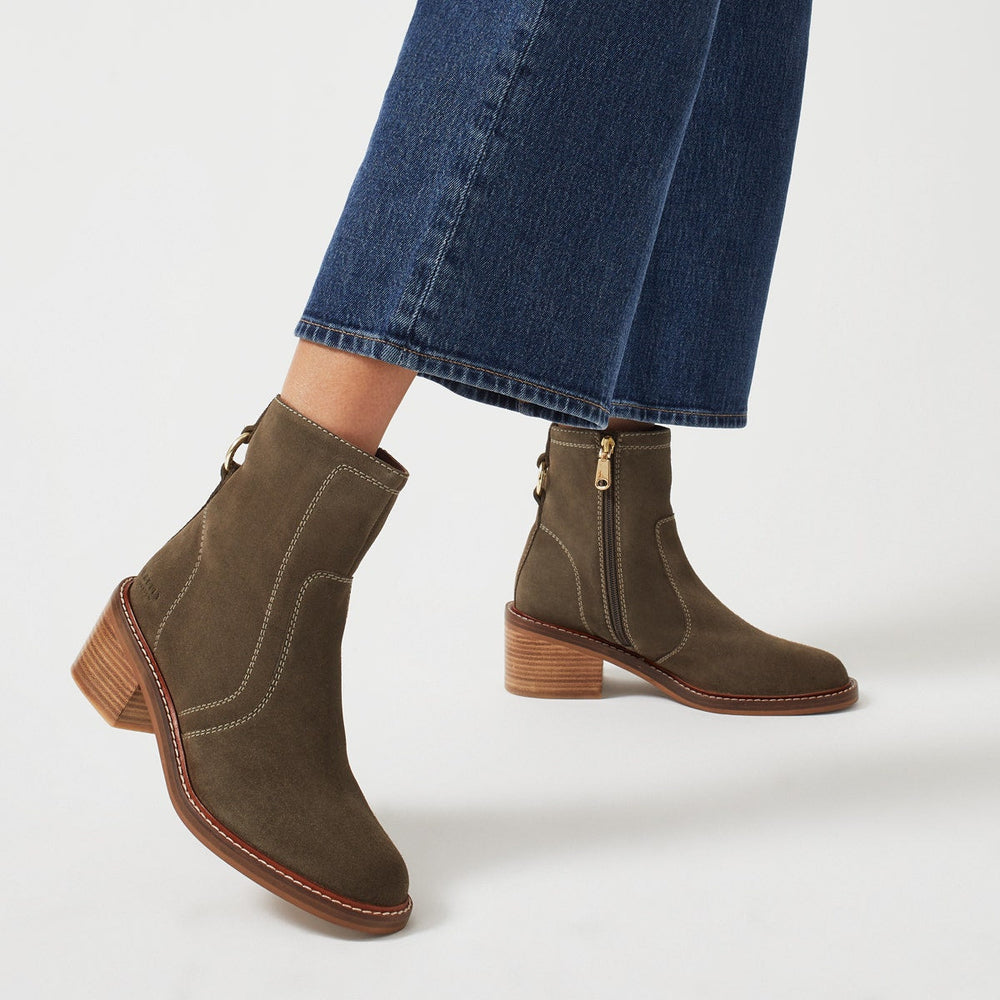 NEW STREET - SUEDE JEANS BOOT TAUPE