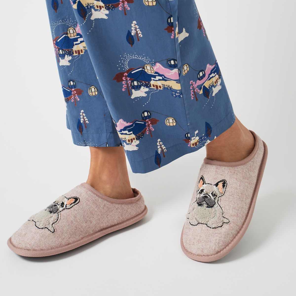 Radley & Friends UK 3 / EUR 36 Radley Slipper Mule in Pink  -  Q8046702A
