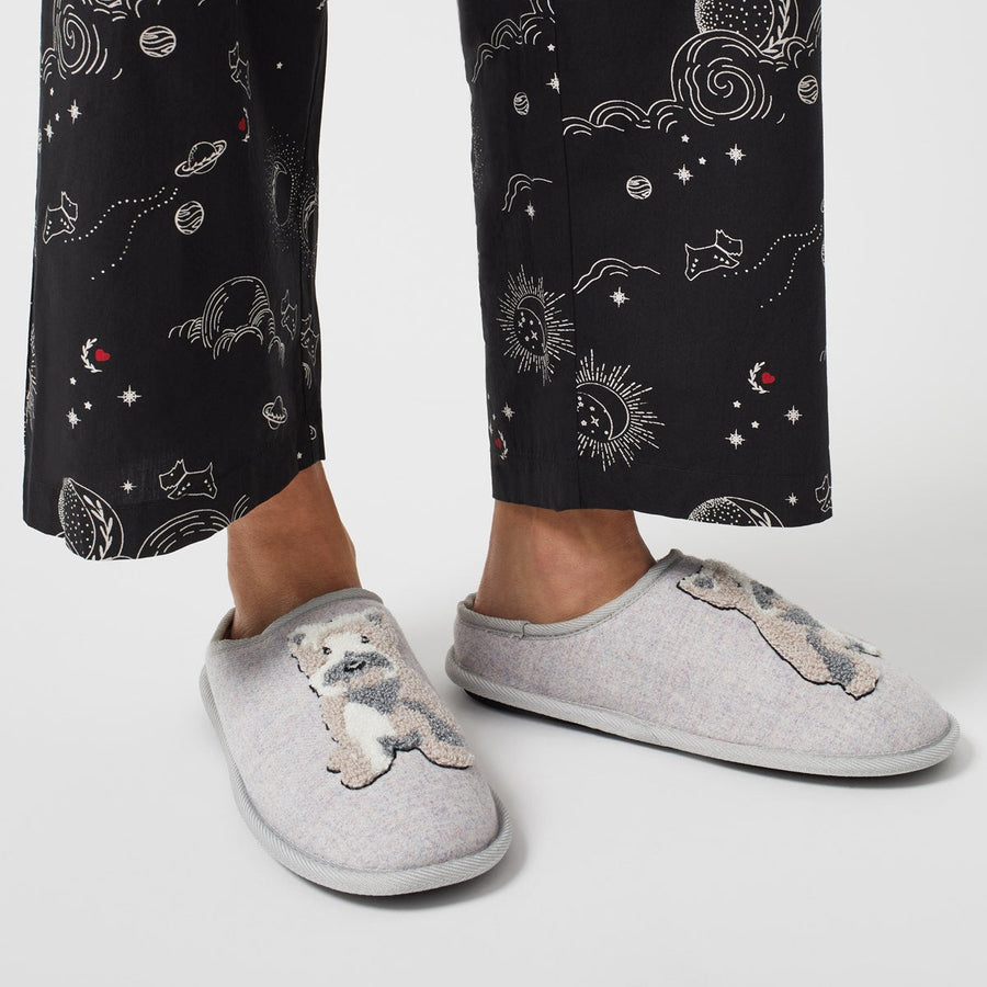 Radley & Friends UK 3 / EUR 36 Radley Slipper Mule in Powder Blue  -  Q8047496A