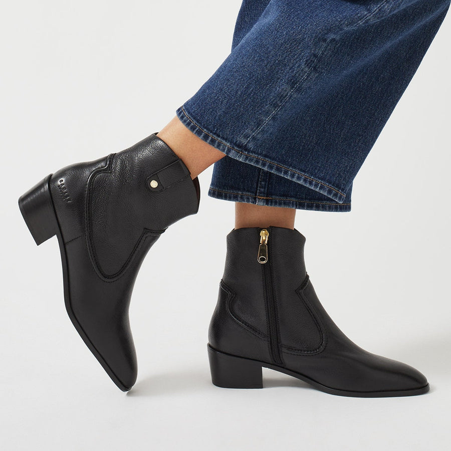 FARRIER WALK WESTERN BOOT BLACK