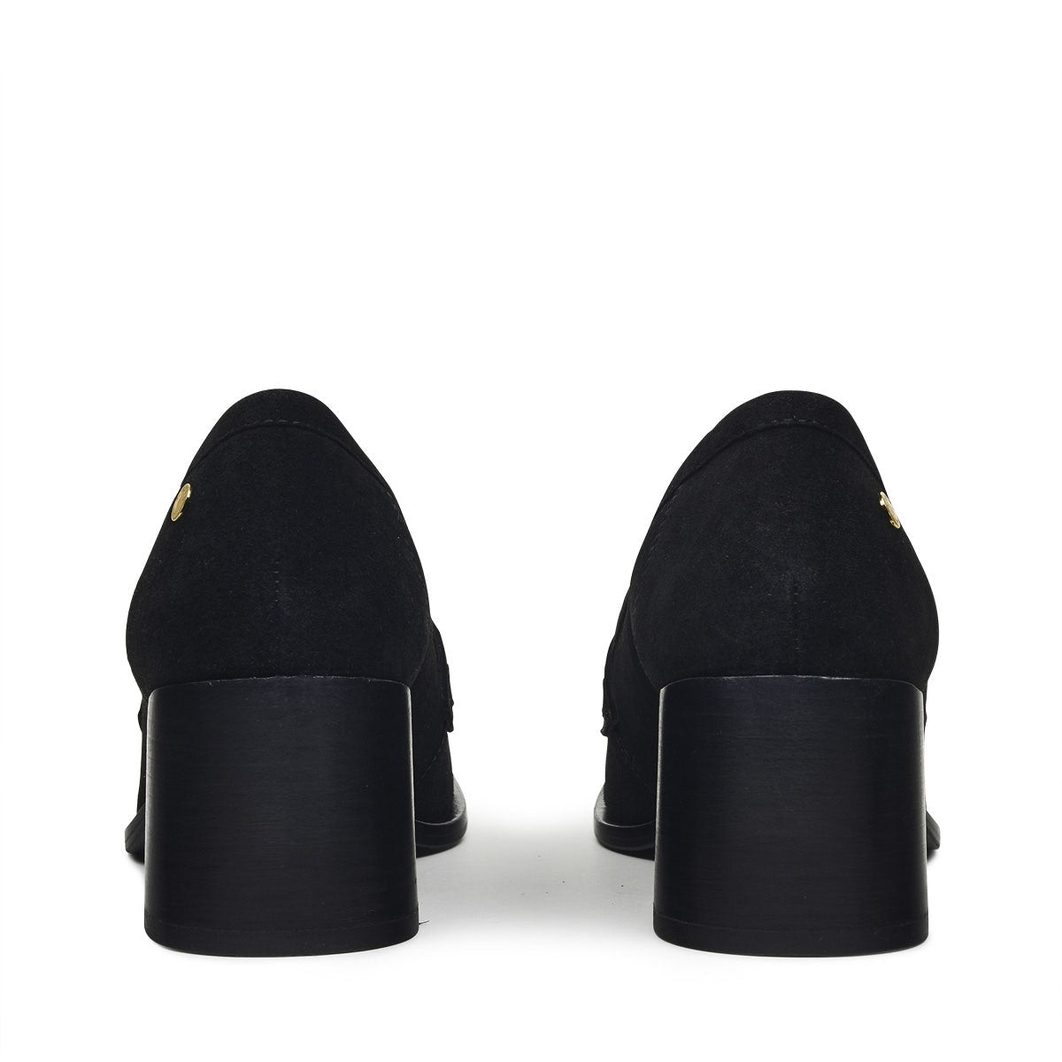 THISTLE ROW MIDI HEEL LOAFER BLACK