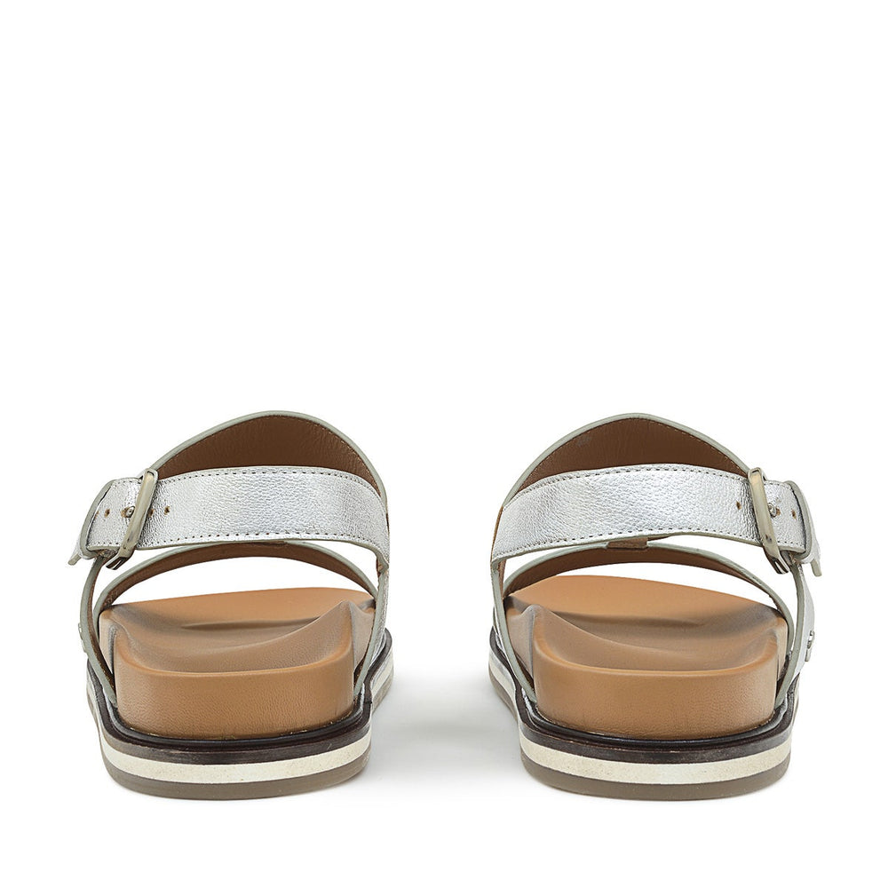 BURY WALK 2.0 - META LUXE FOOTBED SILVER