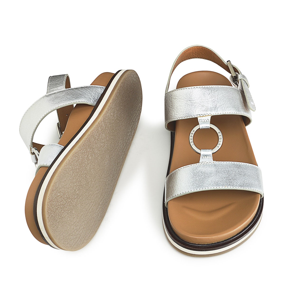 BURY WALK 2.0 - META LUXE FOOTBED SILVER