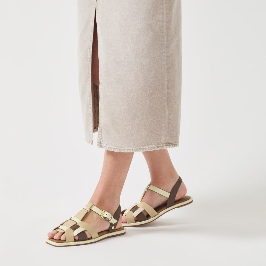CASTAWAY COVE FISHERMAN SANDAL WALNUT