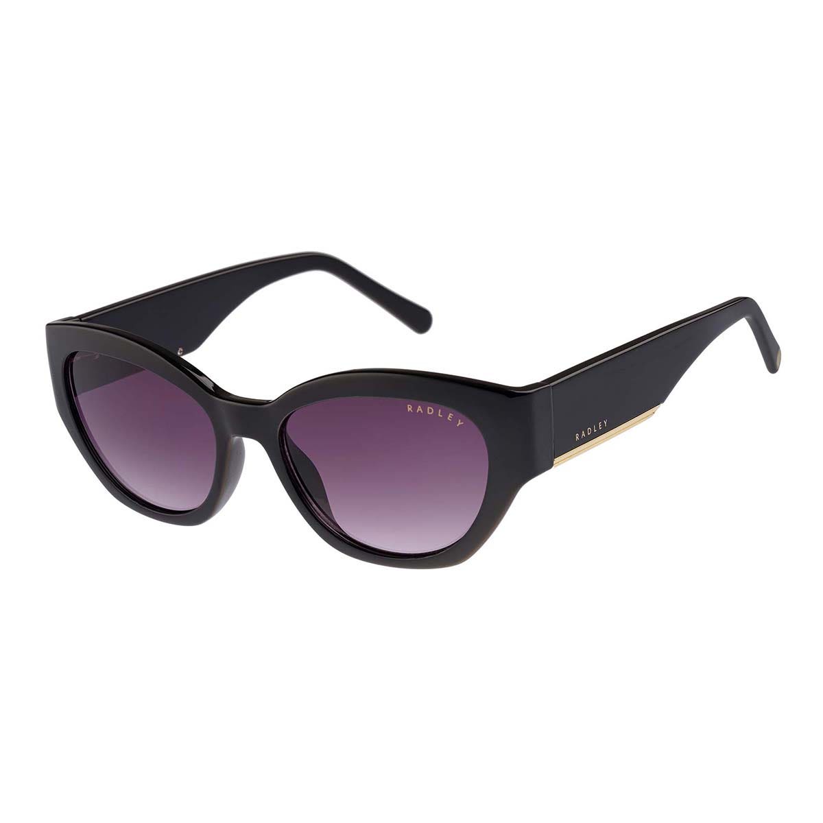 WESTWELL OVERSIZED SQUARE CAT EYE  BLACK