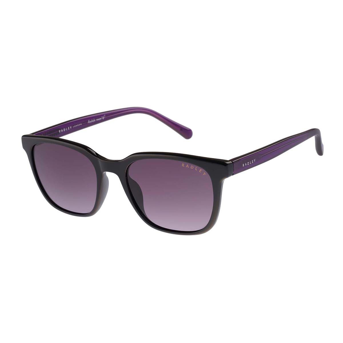 HILLGATE SQUARE EYED SUNGLASSES BLACK