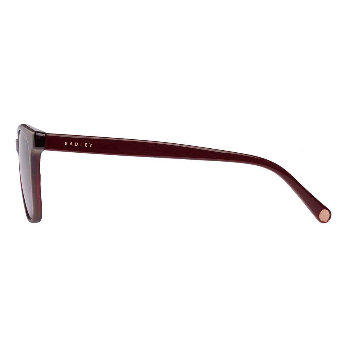 HILLGATE SQUARE EYED SUNGLASSES BURGUNDY