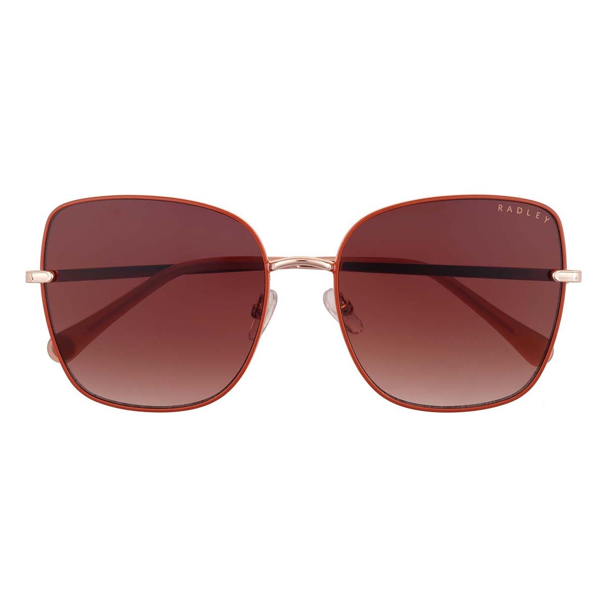 Rathbone Metal Frame Sunglasses in Brown - 111028