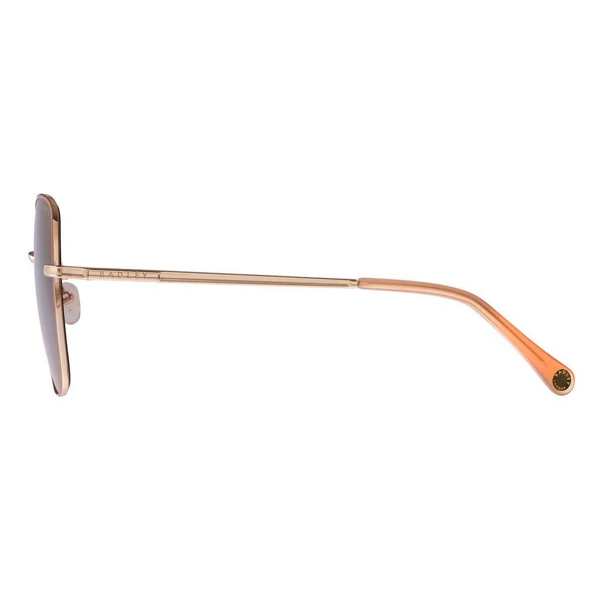Rathbone Metal Frame Sunglasses in Brown - 111028