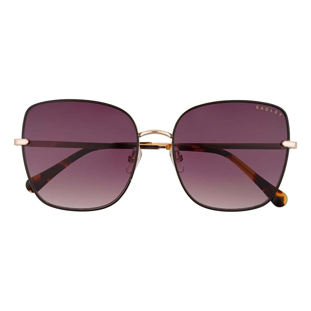 RATHBONE METAL FRAME SUNGLASSES BLACK