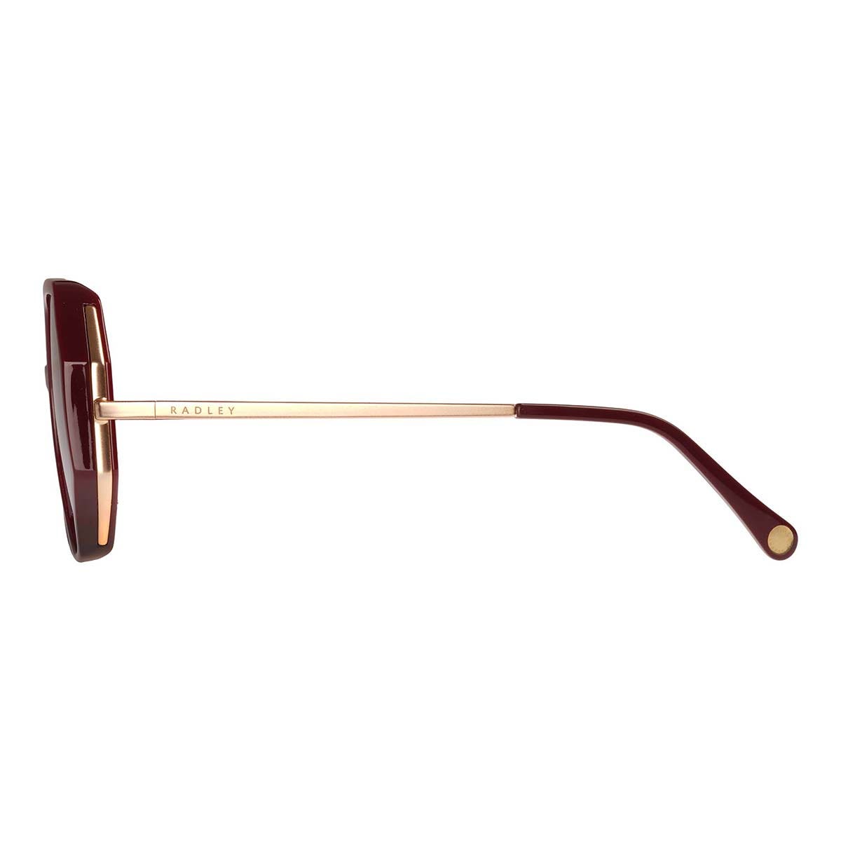 Cordelia Oversized Hexagon Sunglasses in Gold - 111033