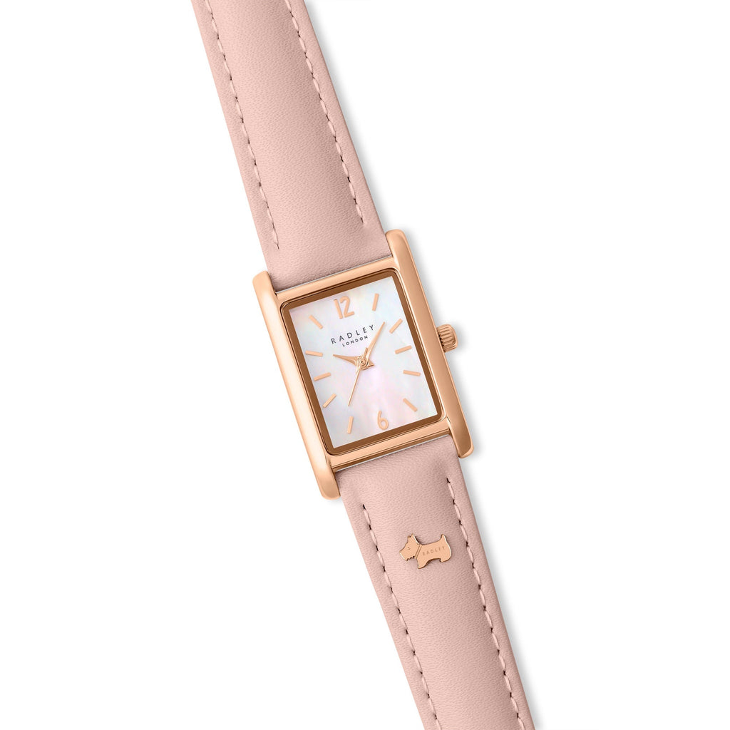 Hanley Close Leather Strap Watch Silt - RY21724