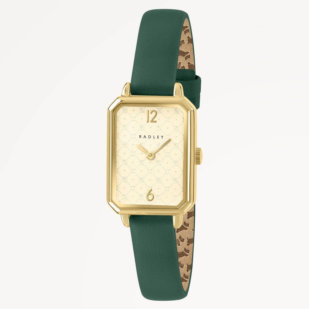 Saxon Road Gold Plated with Leather Strap - RY21878A