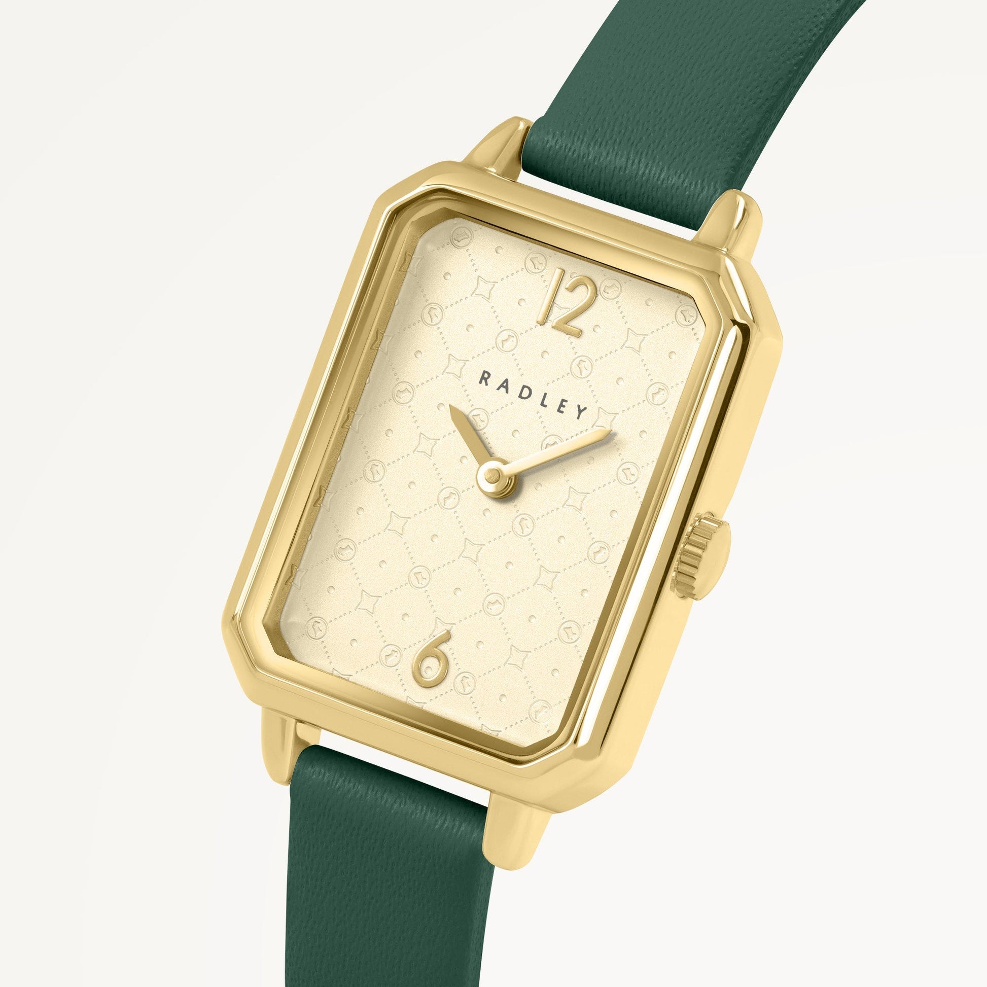 Saxon Road Gold Plated with Leather Strap - RY21878A