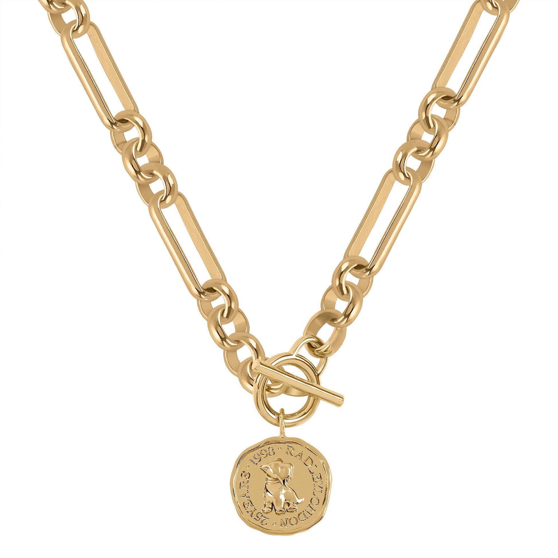 Signature Penny Waterproof Necklace in Gold - RYJ2428S