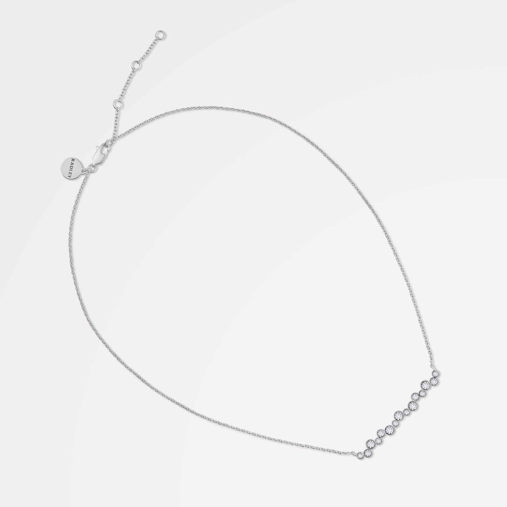 Link Street Radley Ladies Silver Stone Set Silver - RYJ2491S