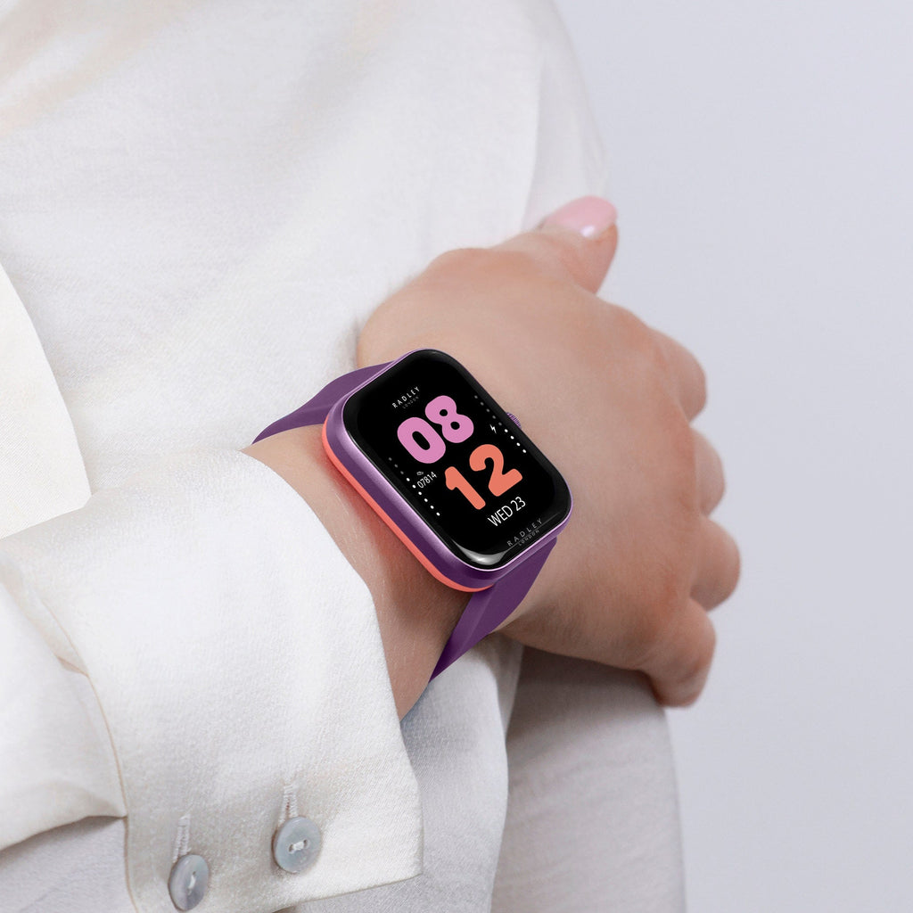 SERIES 32 WITH SILICON STRAP PURPLE