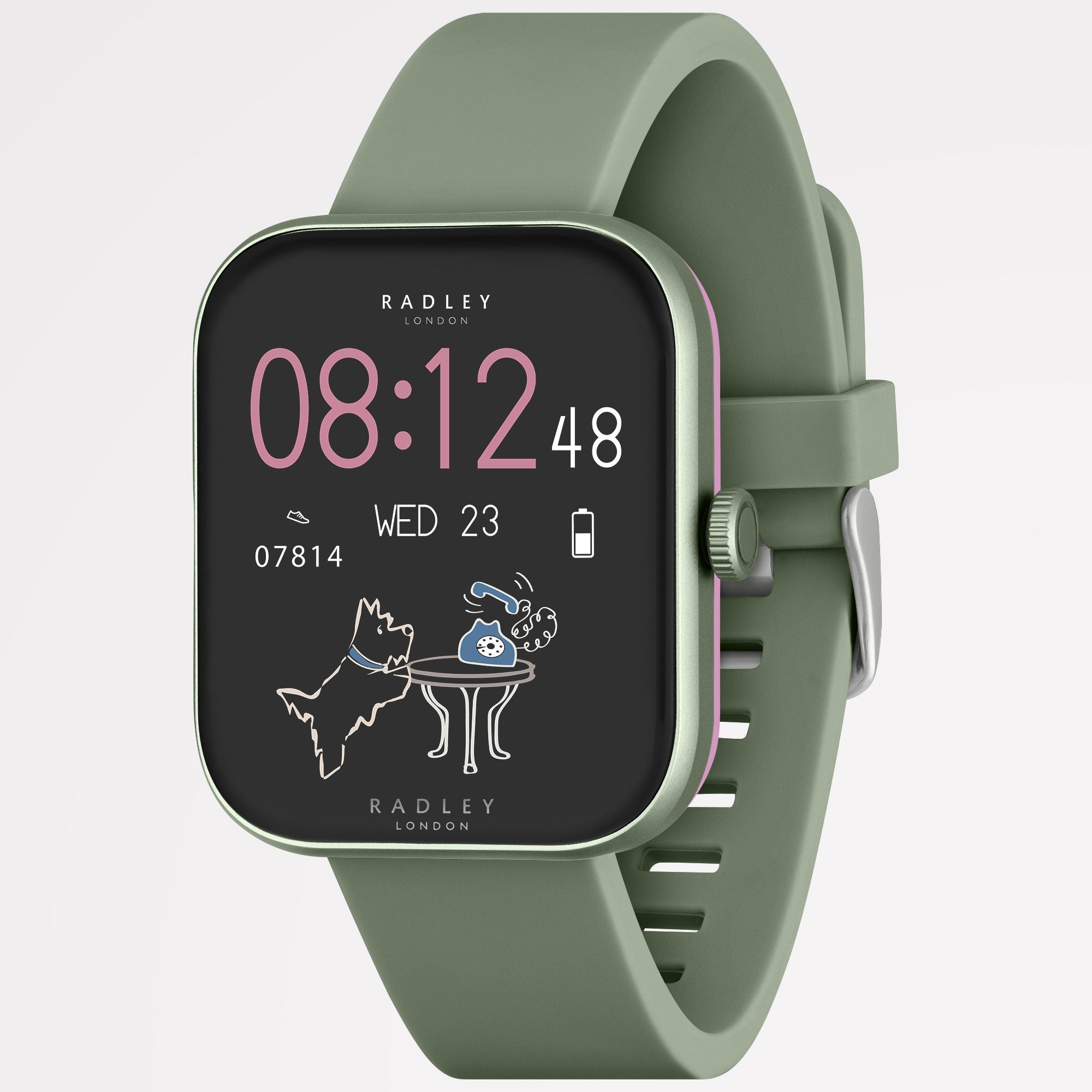 Series 32 with Silicon Strap Green - RYS32-2179