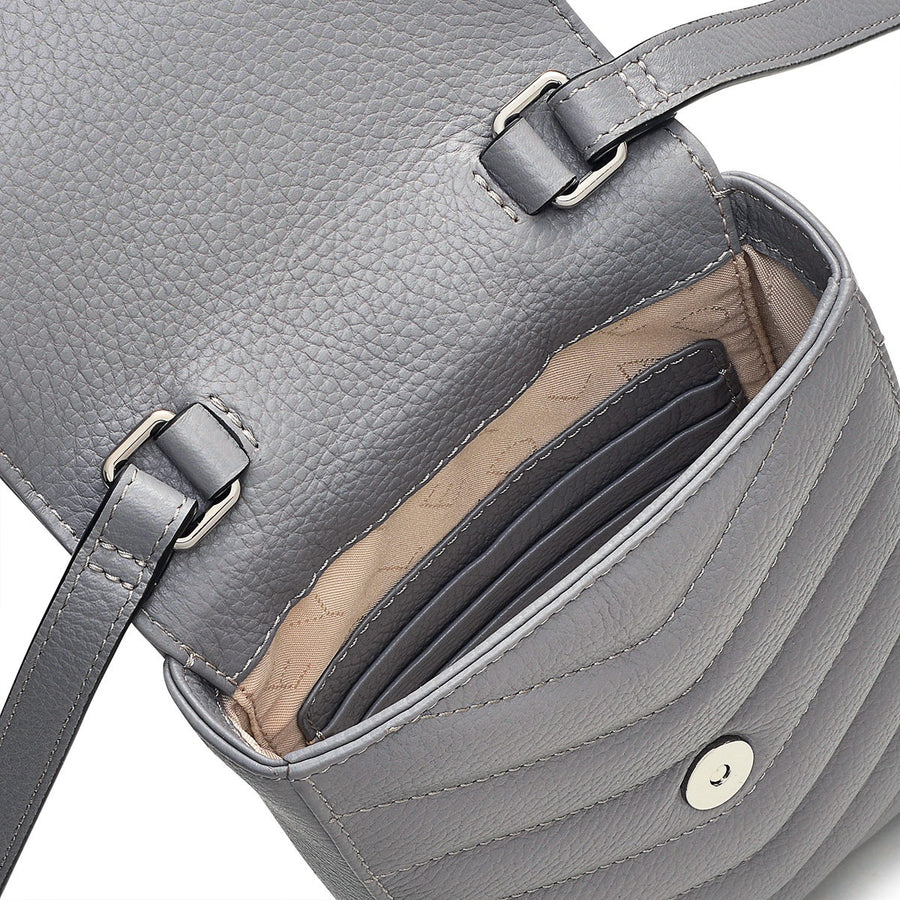 Rowe Avenue Leather Medium Phone Crossbody in Cloud Burst - S1349093