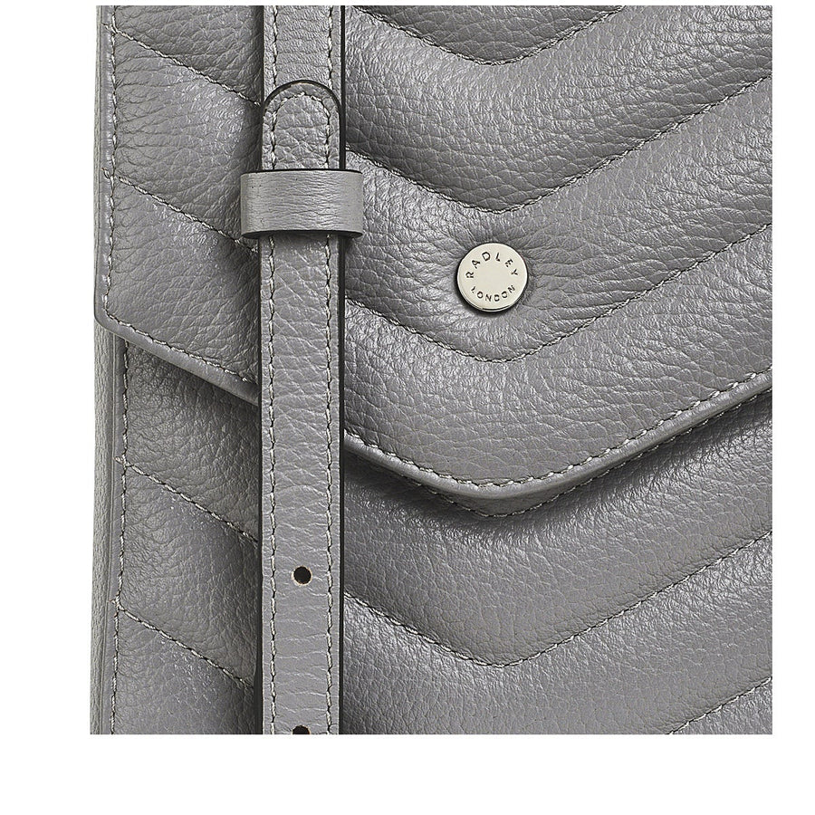 Rowe Avenue Leather Medium Phone Crossbody in Cloud Burst - S1349093