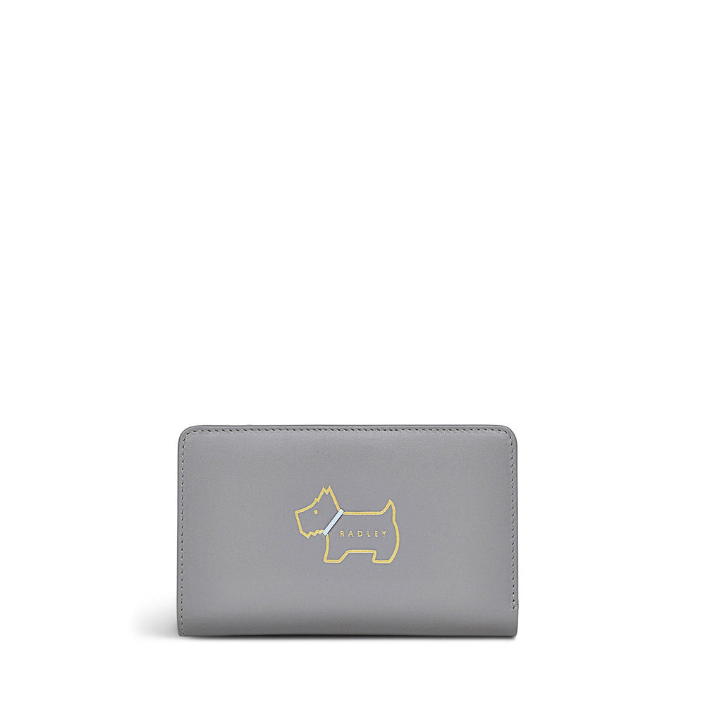 Heritage Dog Outline Medium Bifold Purse - RSM10801