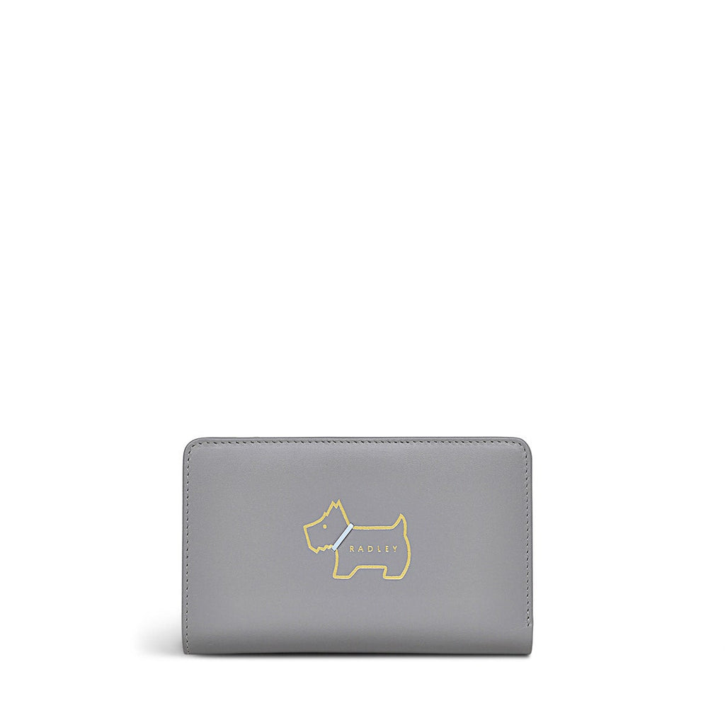 Heritage Dog Outline Medium Bifold Purse - RSM10801