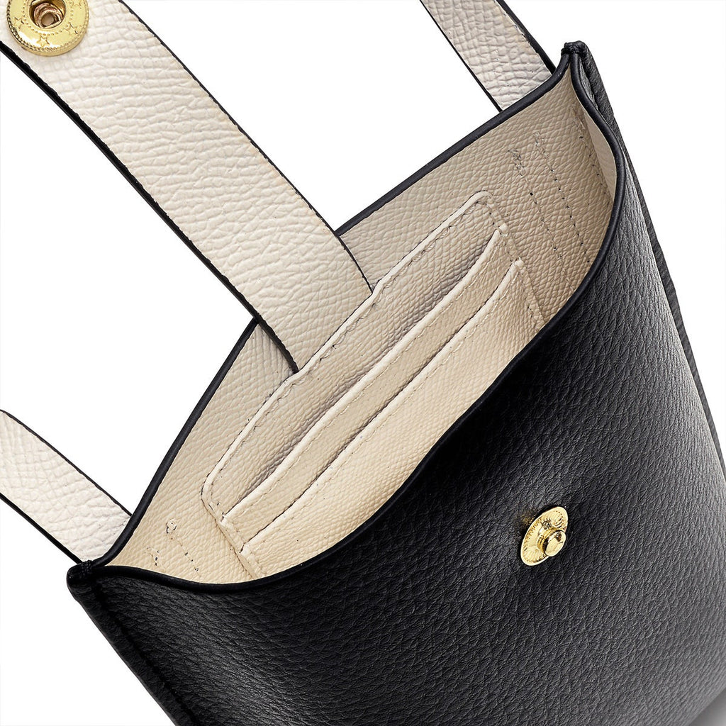 Pimlico Place Leather Medium Phone Crossbody in Black - S1434001