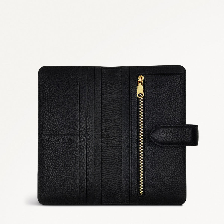 Hillgate Large Bifold Purse Black - S1864001