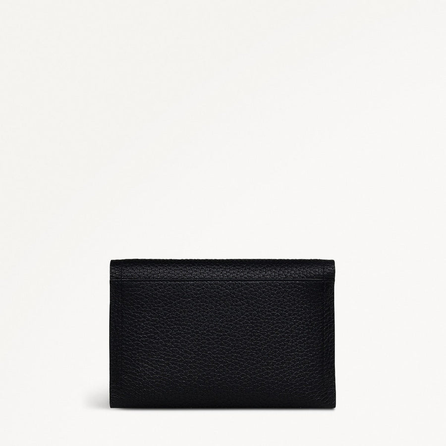 Oak Street Medium Flapover Purse Black - S1887001
